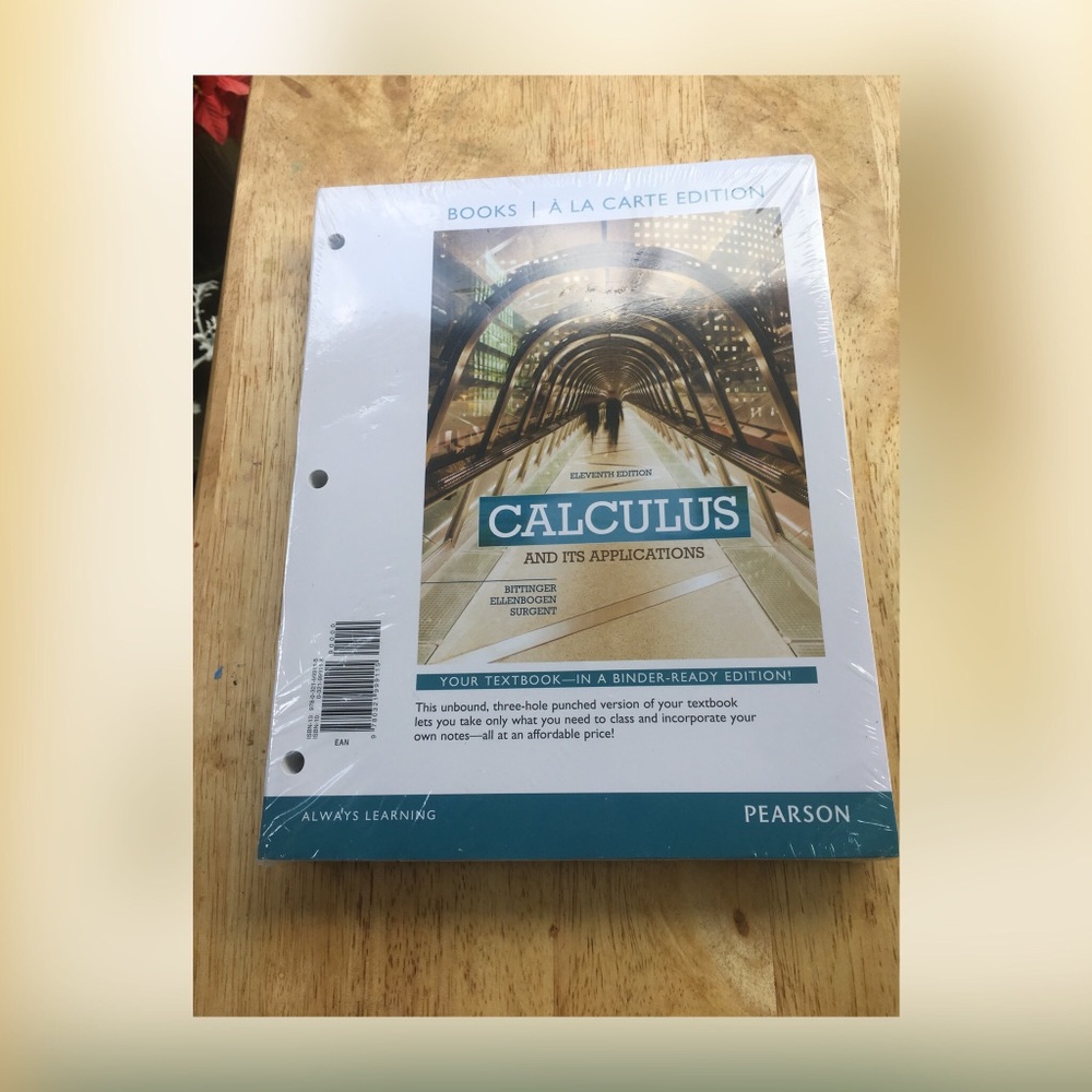 Calculus and It’s Application (code not included)